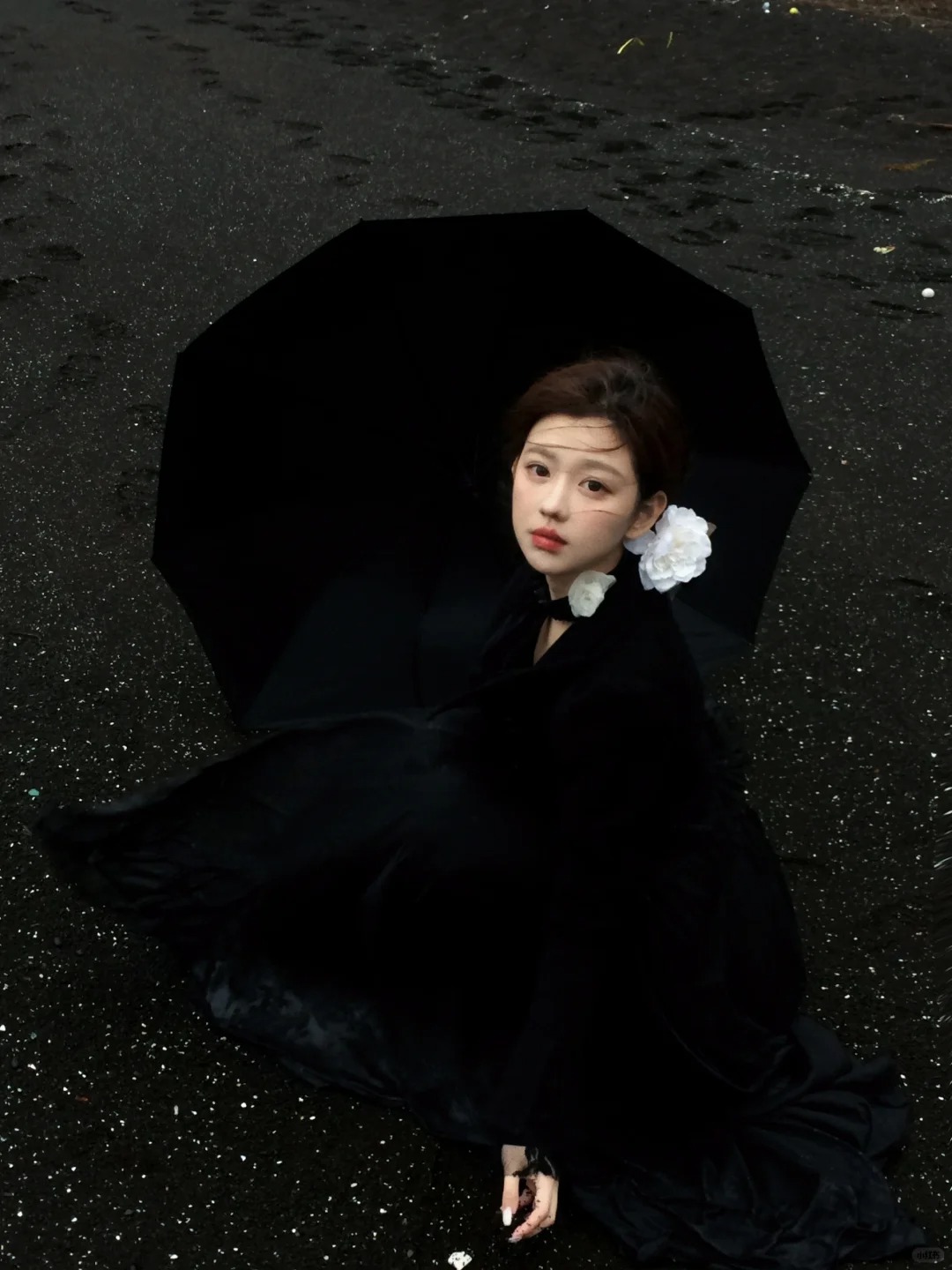 济州岛黑沙滩🗻
真的很喜欢阴雨天的Jeju