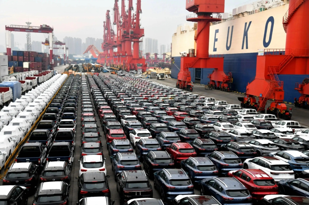 
中国汽车出口量增加，受到影响最大的是韩国和日本。
2023年中国出口了500多