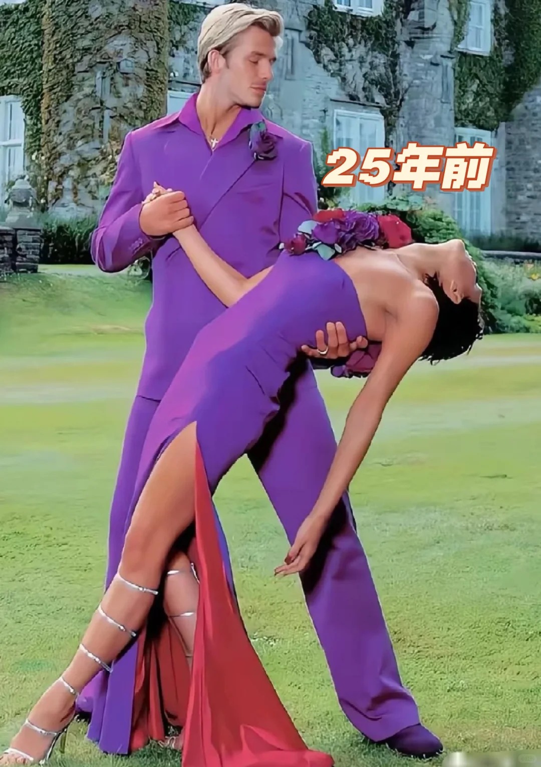 真的被贝嫂的自律性折服，把老公熬成爹

贝克汉姆老了，可维多利亚一点都没有胖，她