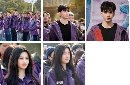 陈星旭卢昱晓轧戏开机同框路透
