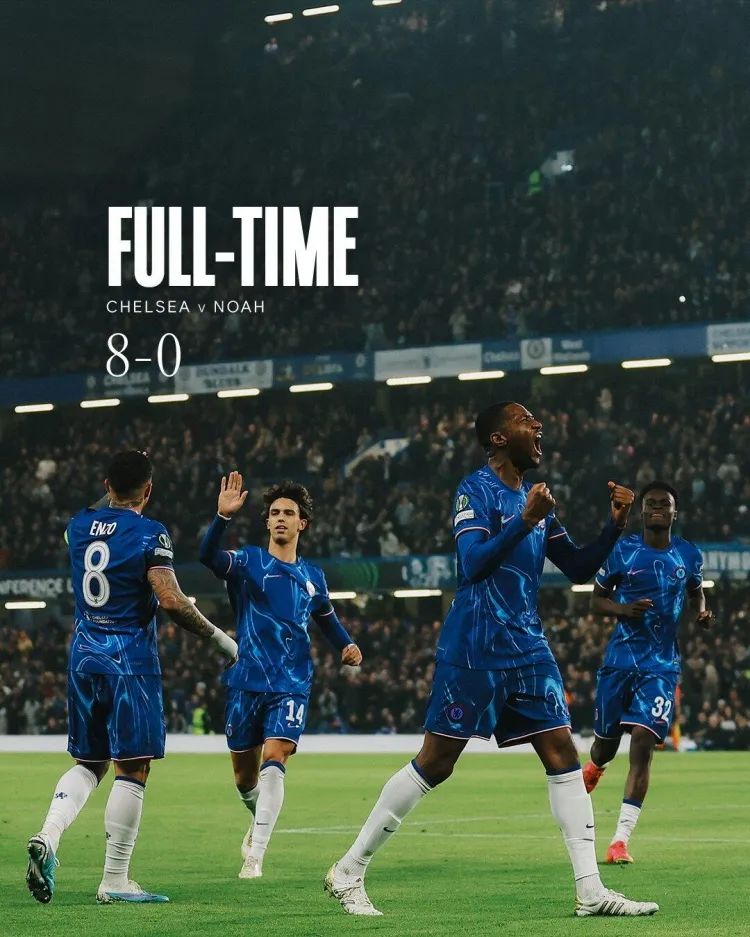切尔西8-0诺亚