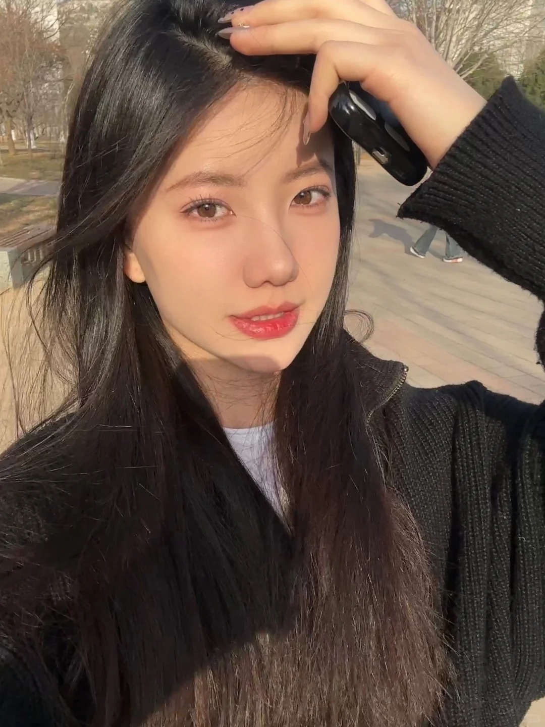 好天气
喜欢春天