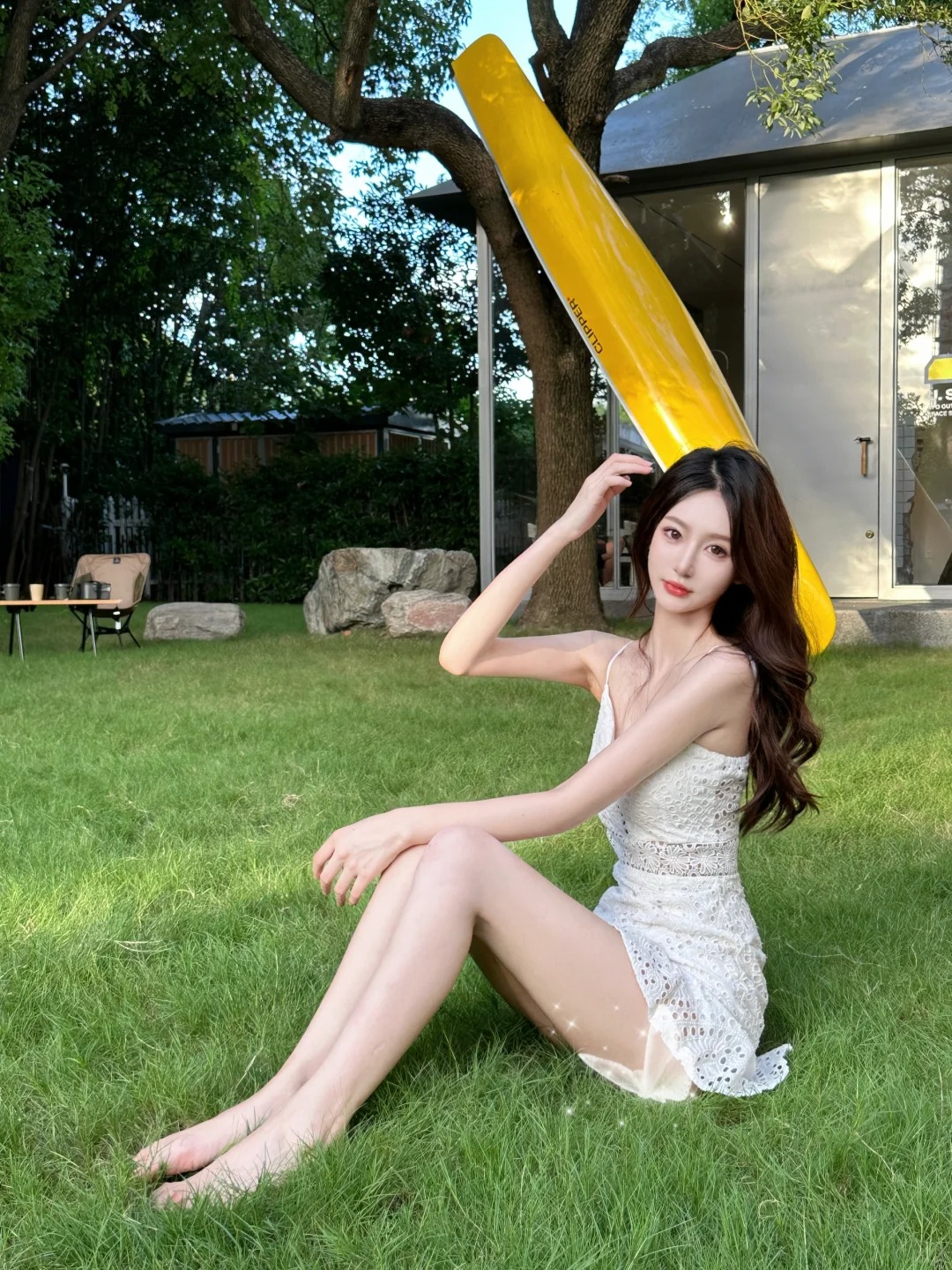 钝感力多一点 幸福感就会强一点
一家可以带小🐶的咖啡店 院子里有个很大的草坪 