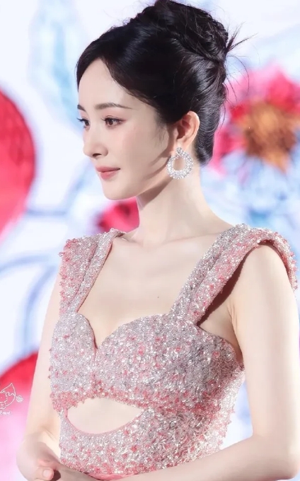 杨幂穿的这件礼服也太漂亮了吧，风格非常的杨幂本“幂”，发现杨幂非常适合这种身上带