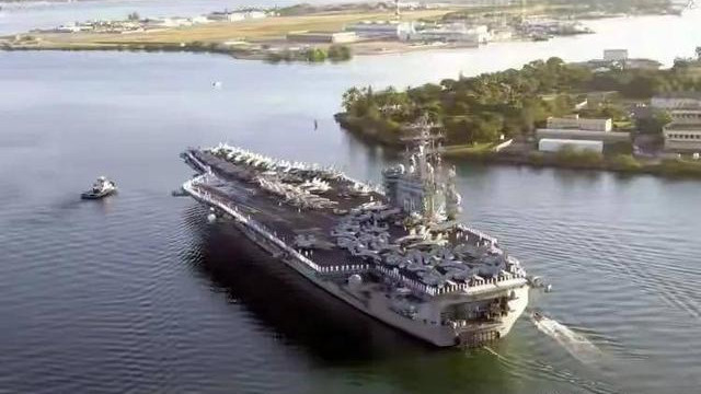 胡塞导弹连炸9小时，美航母被迫逃离！与解放军交手后果已能预见