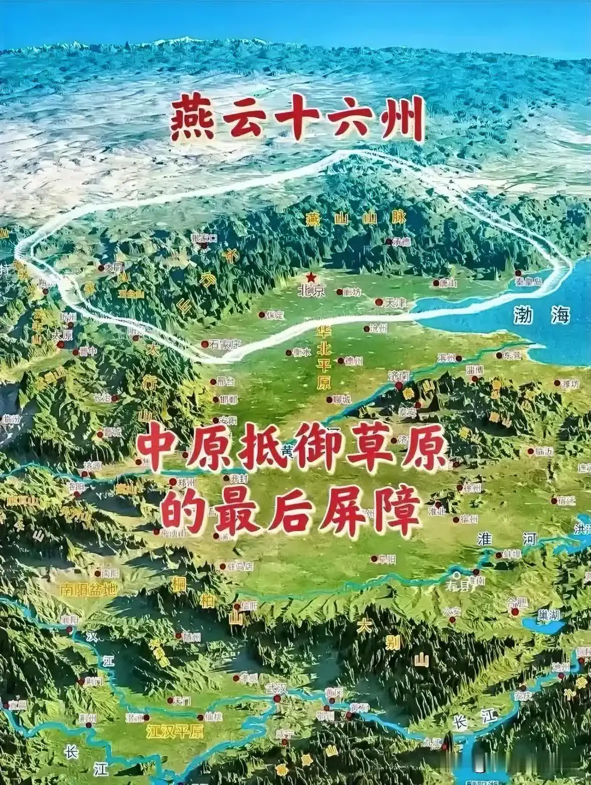 燕云十六州的地理位置有多重要