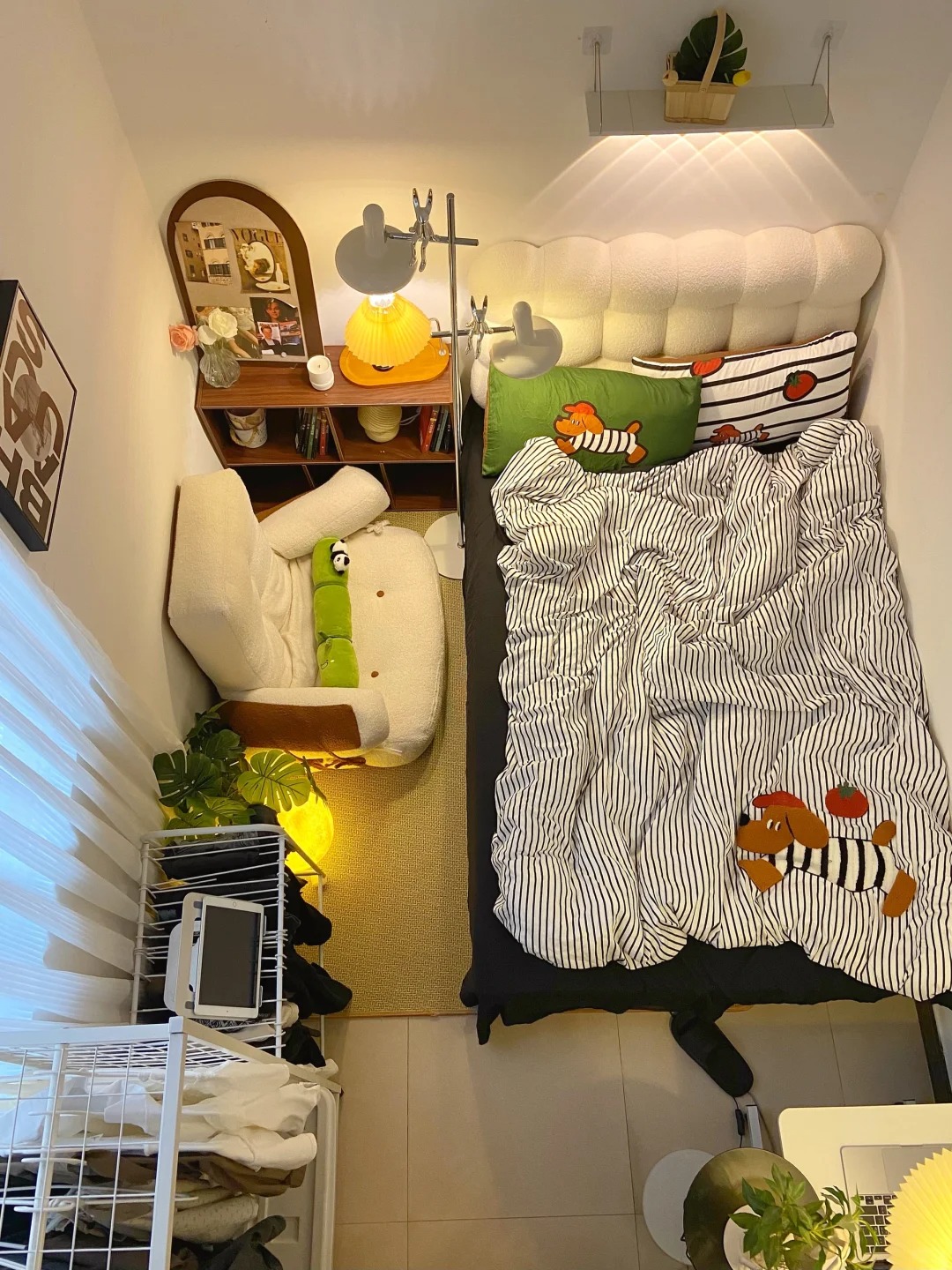 我妈都不敢相信这是同一个出租屋！