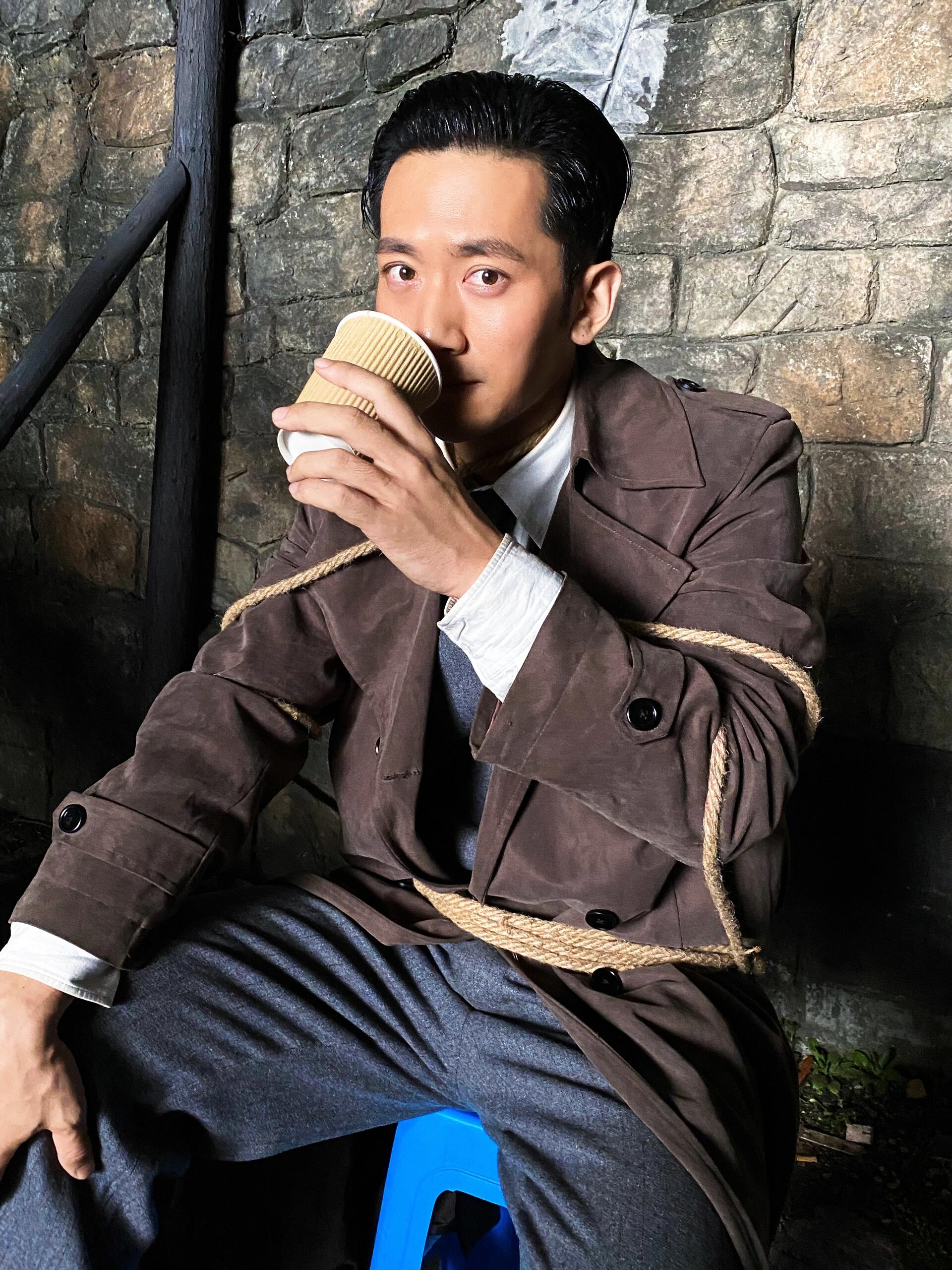 张天阳在生活中也是一个充满正能量的人