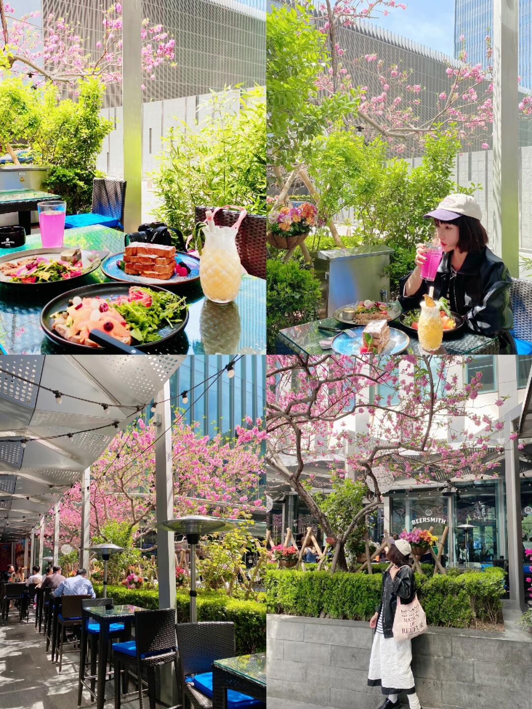国贸的花园 brunch 花花开的正好！
