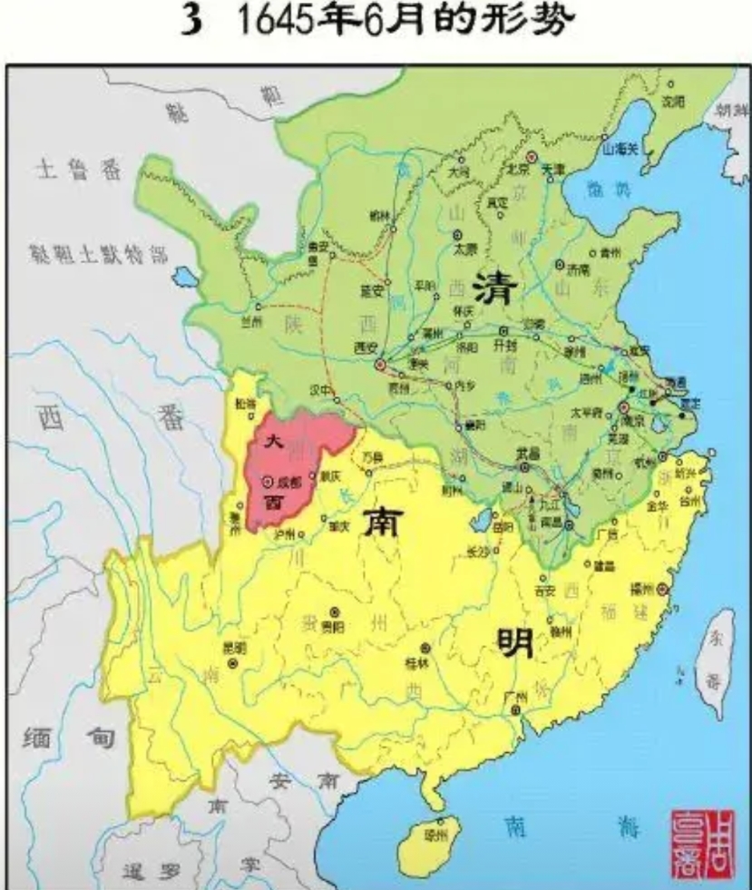 南宋为什么能存活100多年，而南明很快就灭亡了呢？

这个问题很有意思，论地盘，