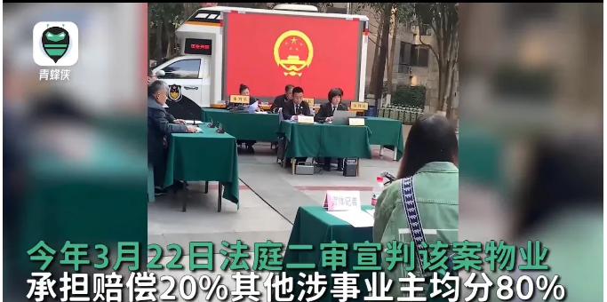 重庆一女子下楼去取快递时，被一支塑料制作而成的玩具笔砸中头部，事后女子被确诊为脑