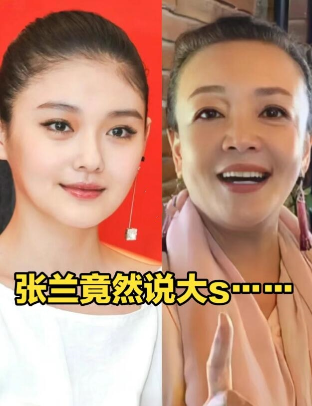 张兰真是让人头疼，她在网上谈论大S的事情已经传到台湾去了。
大S和她妈妈黄春梅都