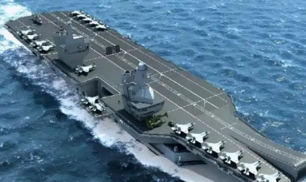 “伊丽莎白女王级”航空母舰。

它是英国皇家海军最新的大型航空母舰，采用的是双舰