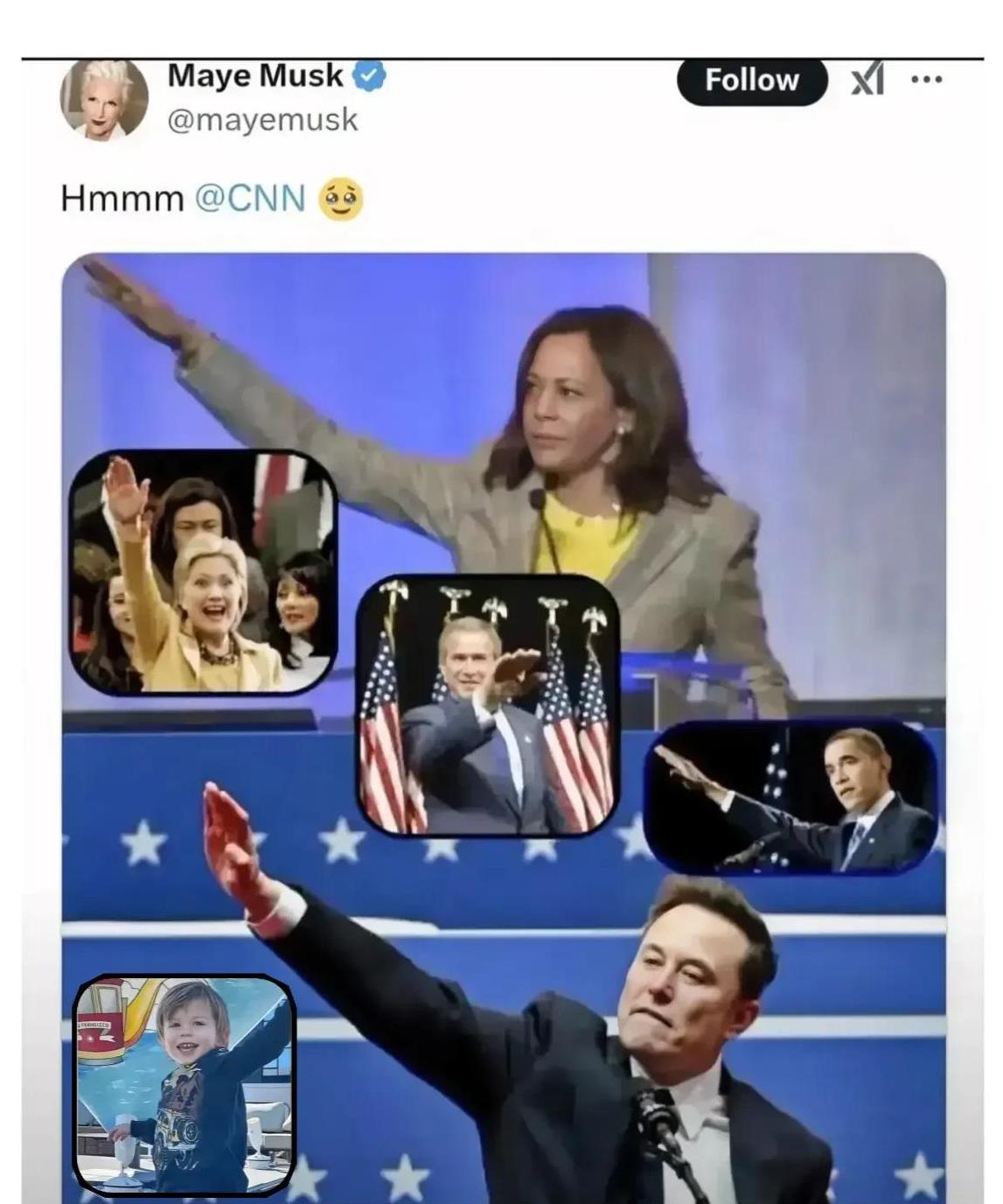 马斯克的母亲果断出手，不仅扯下了CNN的虚伪面具，还巧妙地帮儿子马斯克扭转了局面