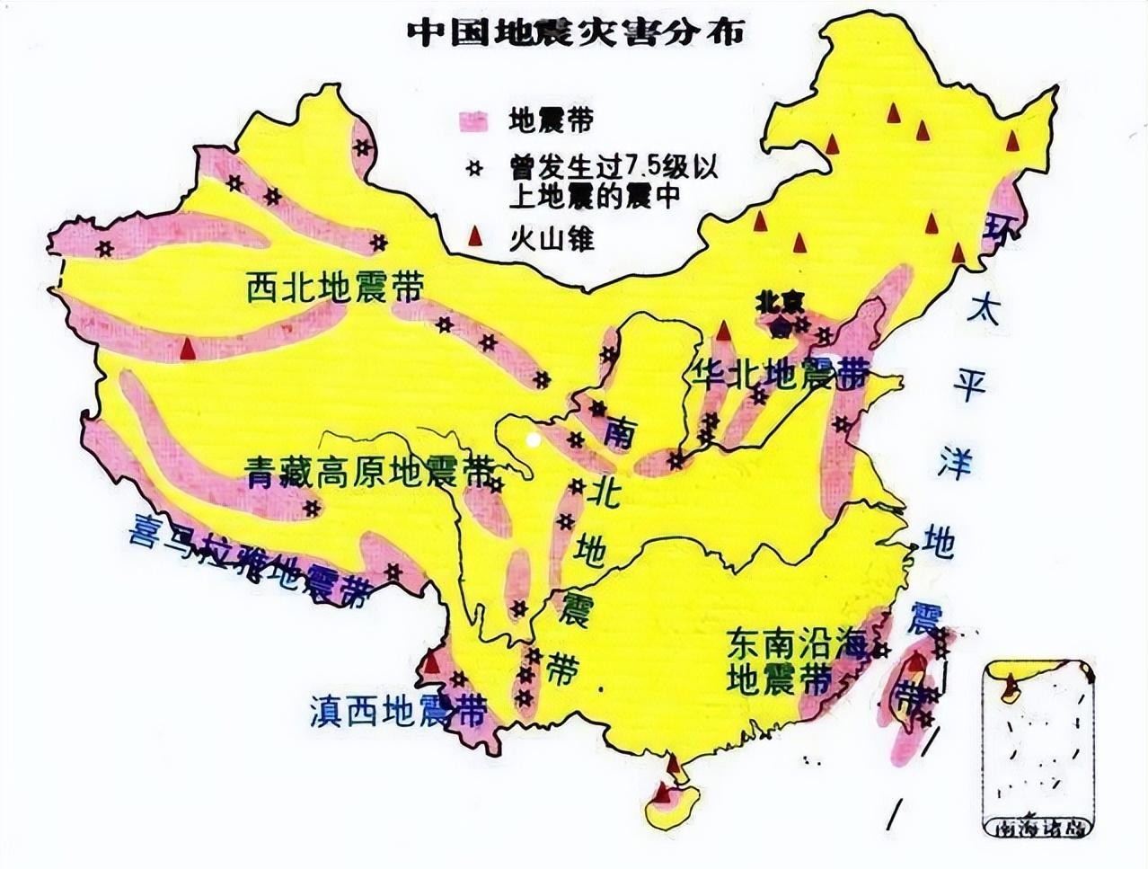 中国地震带分布情况

                             