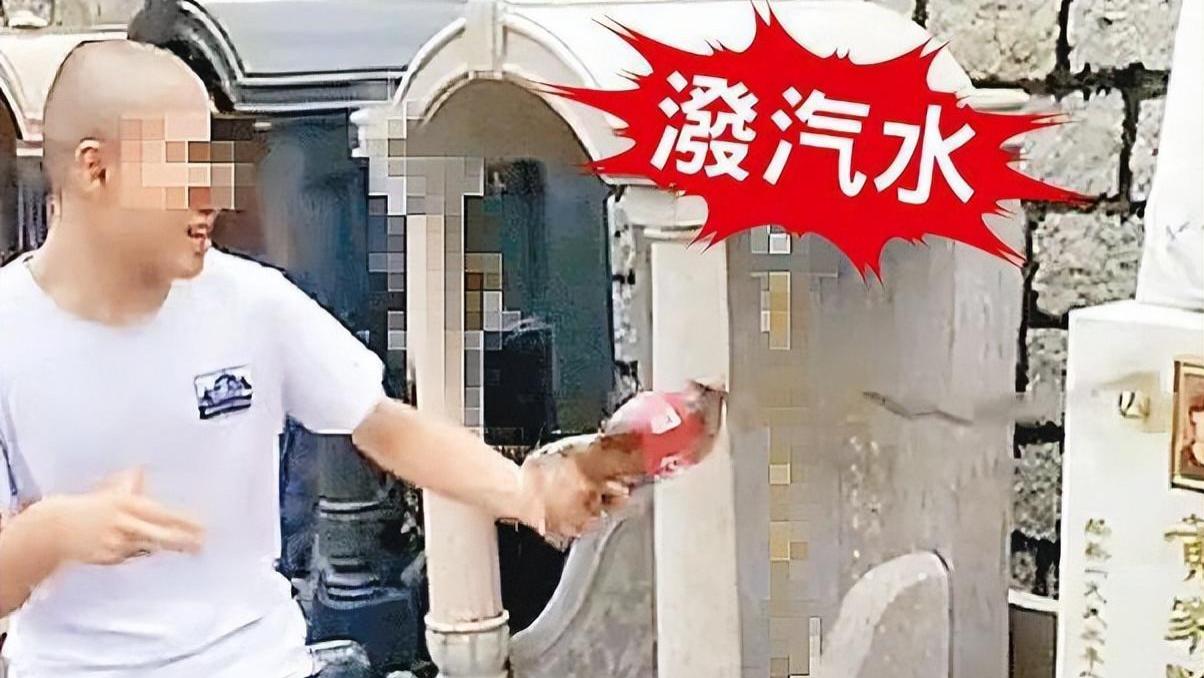港星黄家驹之墓今年再次被人恶意破坏，警方第一时间将人绳之以法
