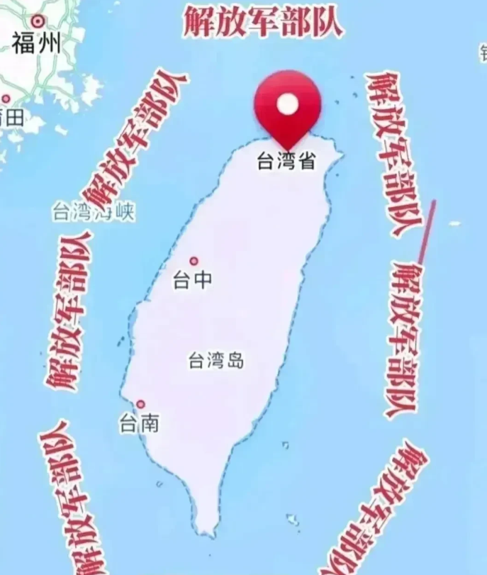 现在台海局势越来越紧，解放军围了台湾十多天，赖清德急了，从美国买了38辆坦克，听