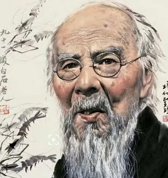 1953年有人花2块钱向齐白石求画，齐白石画了2片咸鸭蛋，对方觉得有点素了，齐白