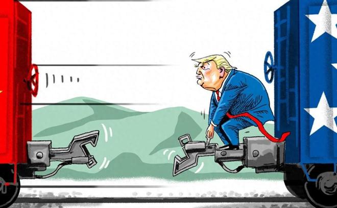 “史上最愚蠢的贸易战”
美国的内部精英终于有了与我相似的看法，认为特朗普对中、加