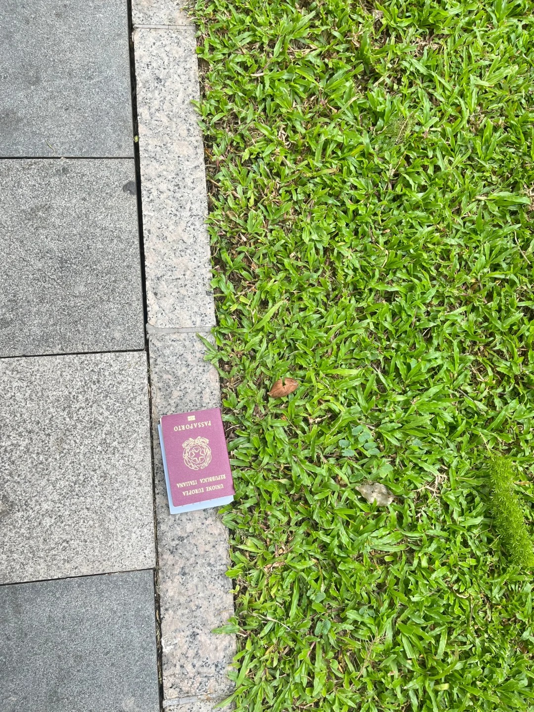 深圳福田市民中心有人掉了一本护照
希望大数据能让失主看到吧
是位外国友人的护照，