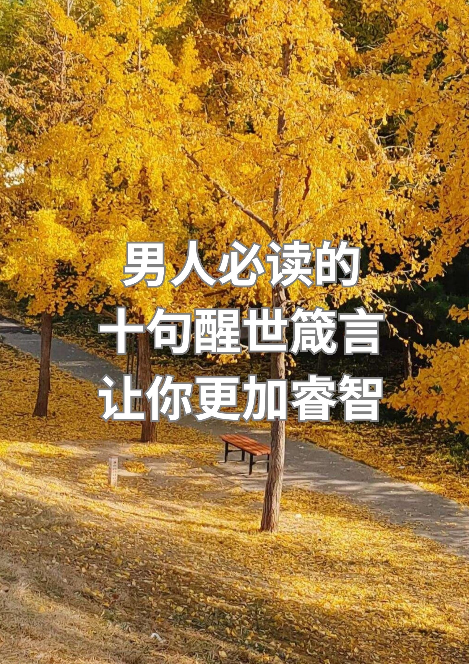 男人必读的 十句醒世箴言 让你更加睿智