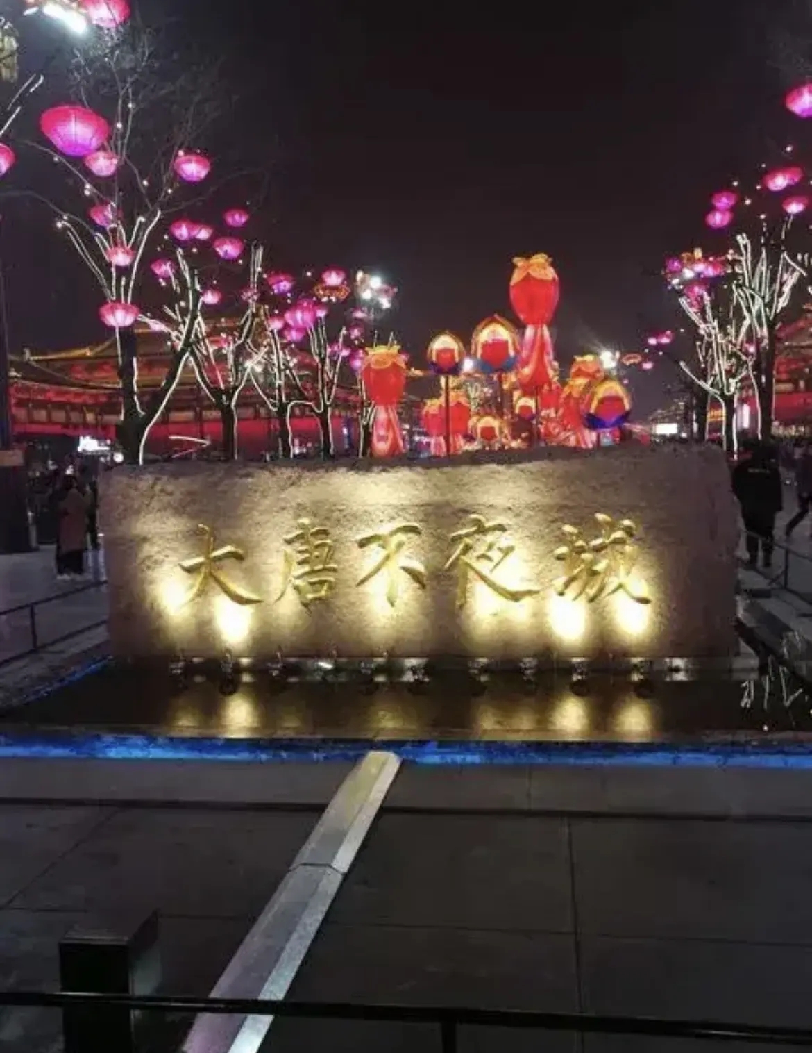 大唐不夜城，其实都是在亏钱，每天看着几十万人，人山人海，门票免费，看演出免费，几