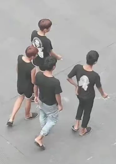 这几个人属于什么流派
大概十五六岁的样子
每天在街上溜达
也不知道有什么目的
特