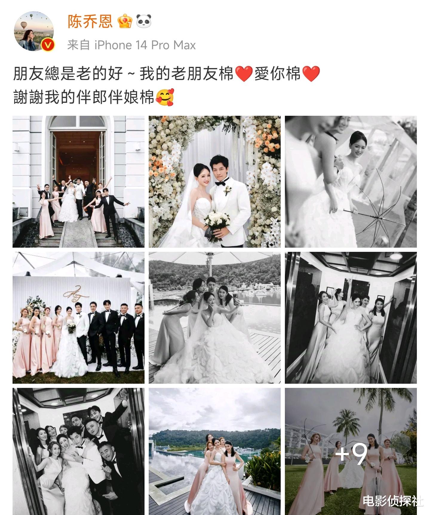 谢娜缺席婚礼，陈乔恩晒转账截图引争议，评论区网友看法不一（谢娜和陈乔恩综艺节目）-第7张图片-九妖电影