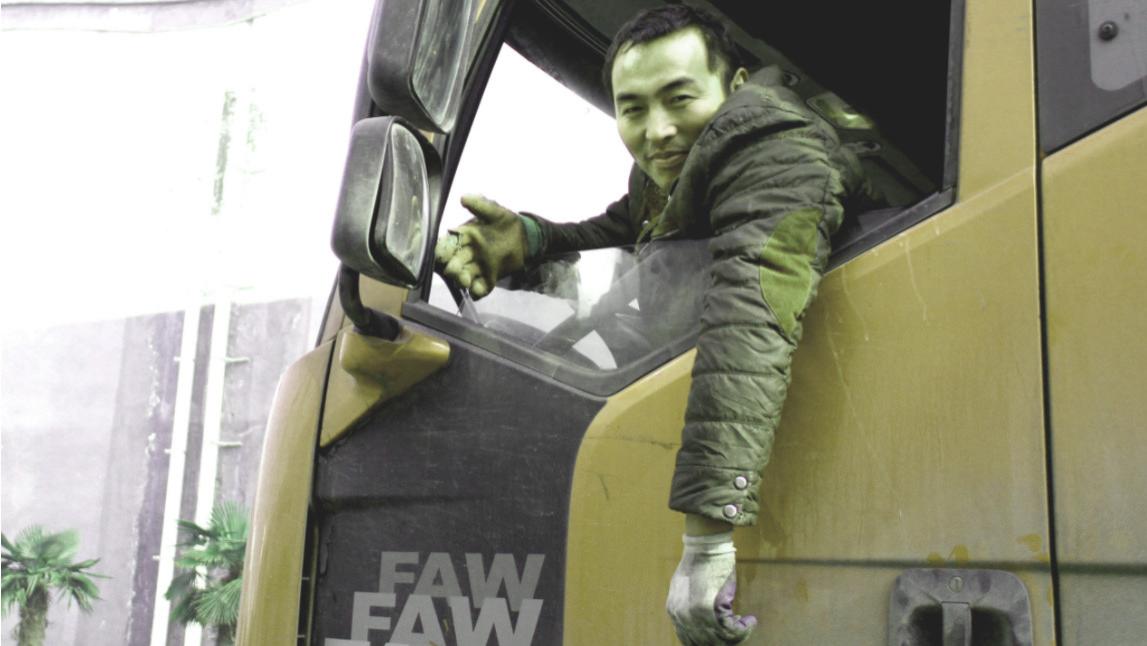 大车考试项目-坡道定点停车和起步