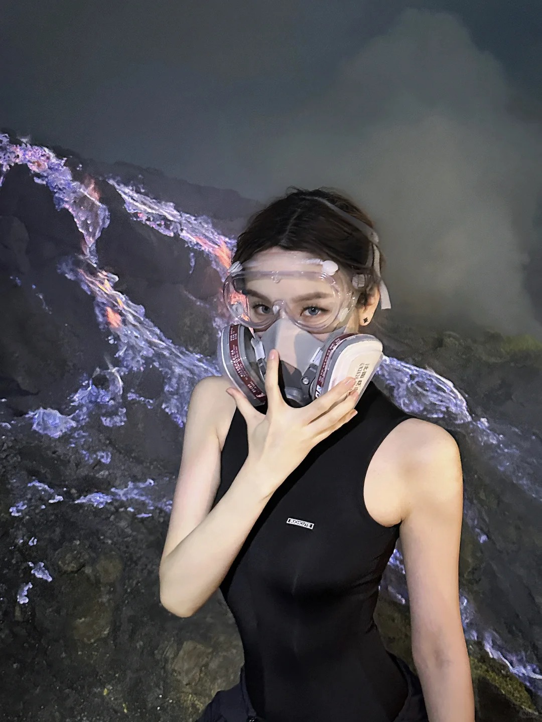 ijen🌋 一生只会拍一次的照片
确实去过一次之后就足够了
蓝火区域拍照真的得