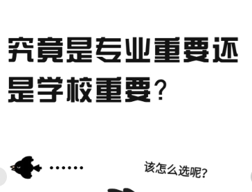 如果你已经明确了自己未来的发展方向，想要在某一个领域深造，那么优先选择一个对口的