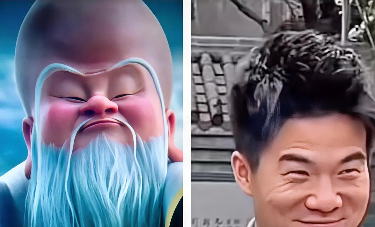 终于想起了哪吒中仙翁像谁了，
大家看看像不像，
没有任何冒犯之意，
只是觉得神似