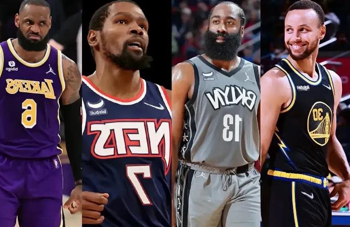 截止目前，更新现役球星总三分排行榜：

库    里—投中3758记—8832次