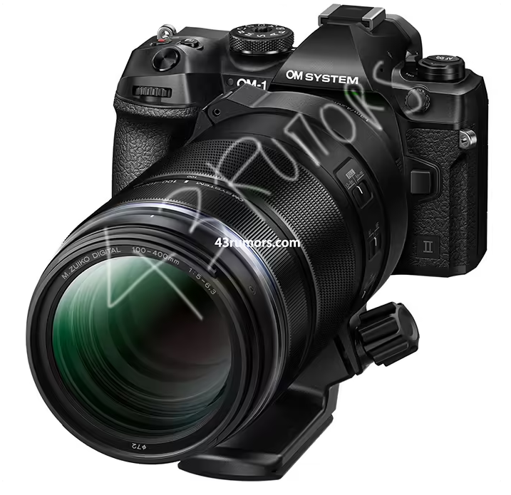 奥林巴斯奥之心 100-400mm F5.0-6.3 IS II 相机镜头外观谍