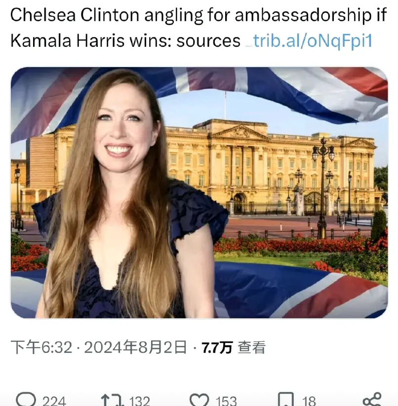 国外没有人情世故，只有利益交换！

根据美国媒体报道，如果哈里斯当选美国总统，
