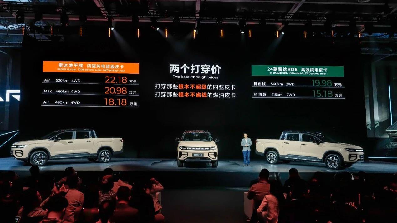 重新定义趣玩生活 超级皮卡雷达地平线18.18万元起