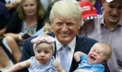 特朗普的“香吻”