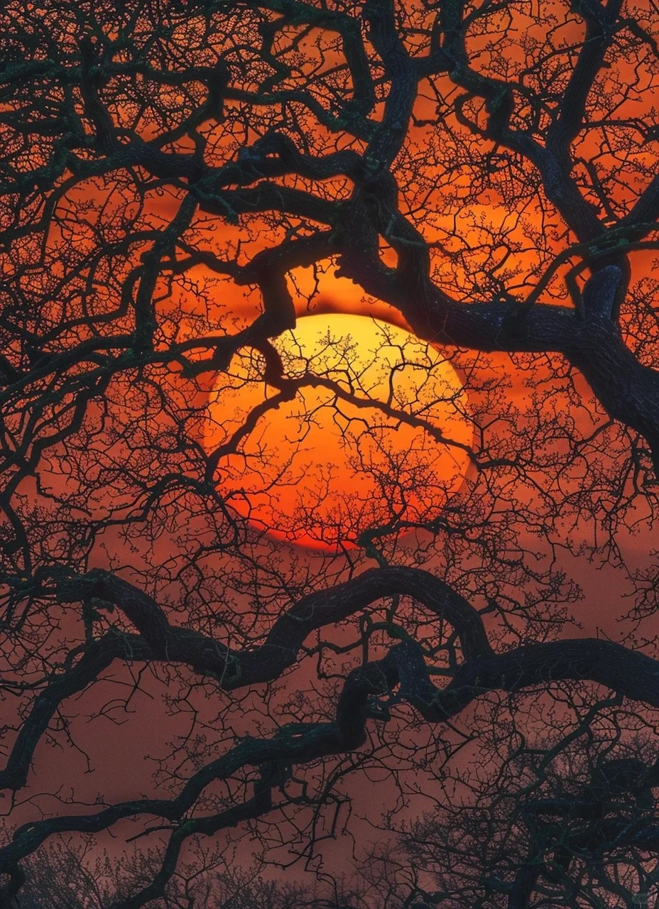 捕捉日落