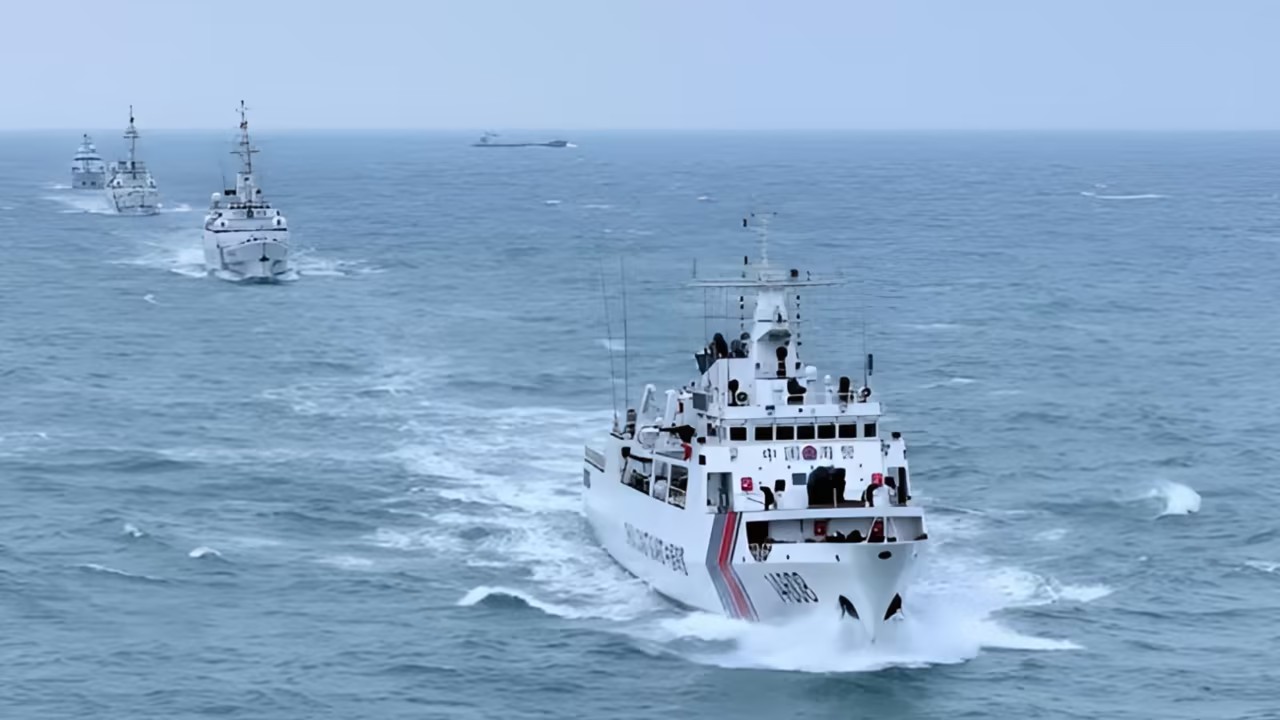 日本船只再次非法进入钓鱼岛领海，海上斗争形势严峻。近日，海警局新闻发言人甘羽披露
