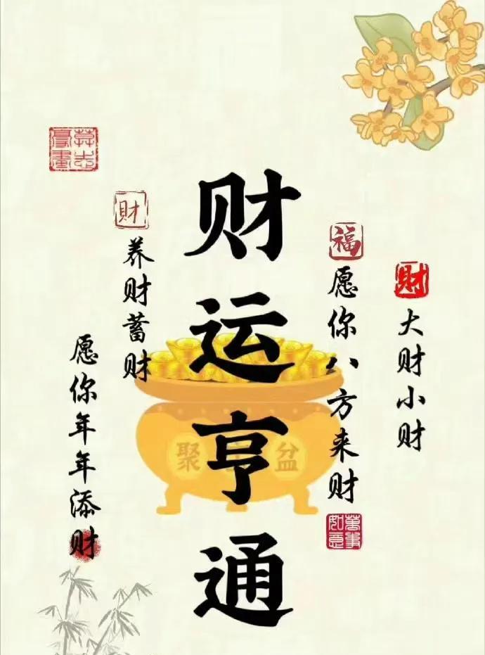 今天大年初五，
迎财神的日子，能刷到这，准是财神爷在给你递财运信号呢！
常言讲，
