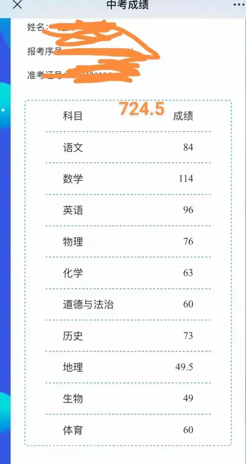 中考这个分数属于什么水平
