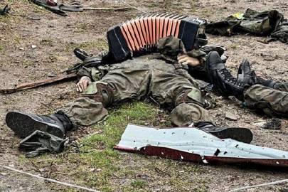 目前，每天约有 1,000 名俄罗斯人在乌克兰Ukraine被屠宰。这是因为俄罗