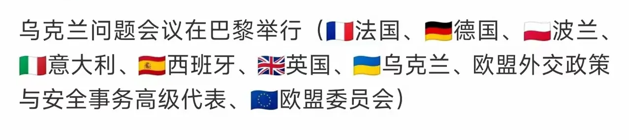 欧洲国家开始抱团取暖了～
他们现在已经开始悟出了点道道～
似乎发现被美国大哥玩弄