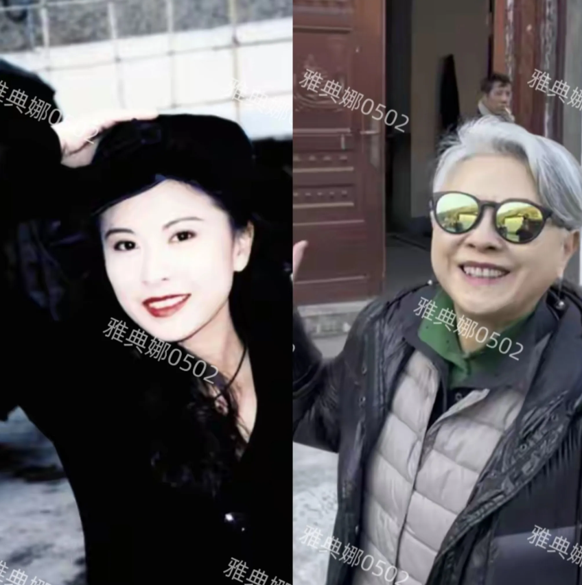 天啊，梁雁翎怎么老成这样了？
只有58岁的她身材发福走样，头发已经全白了，她现在