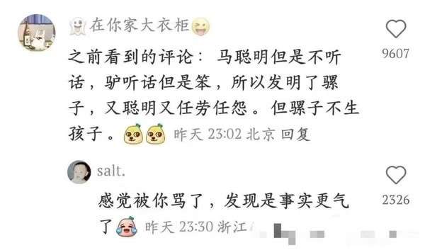 感觉被你骂了，发现是事实更气了