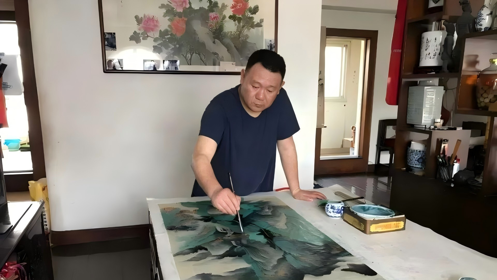 特别推荐艺术家 //周 良【2024欢度中秋喜迎国庆】