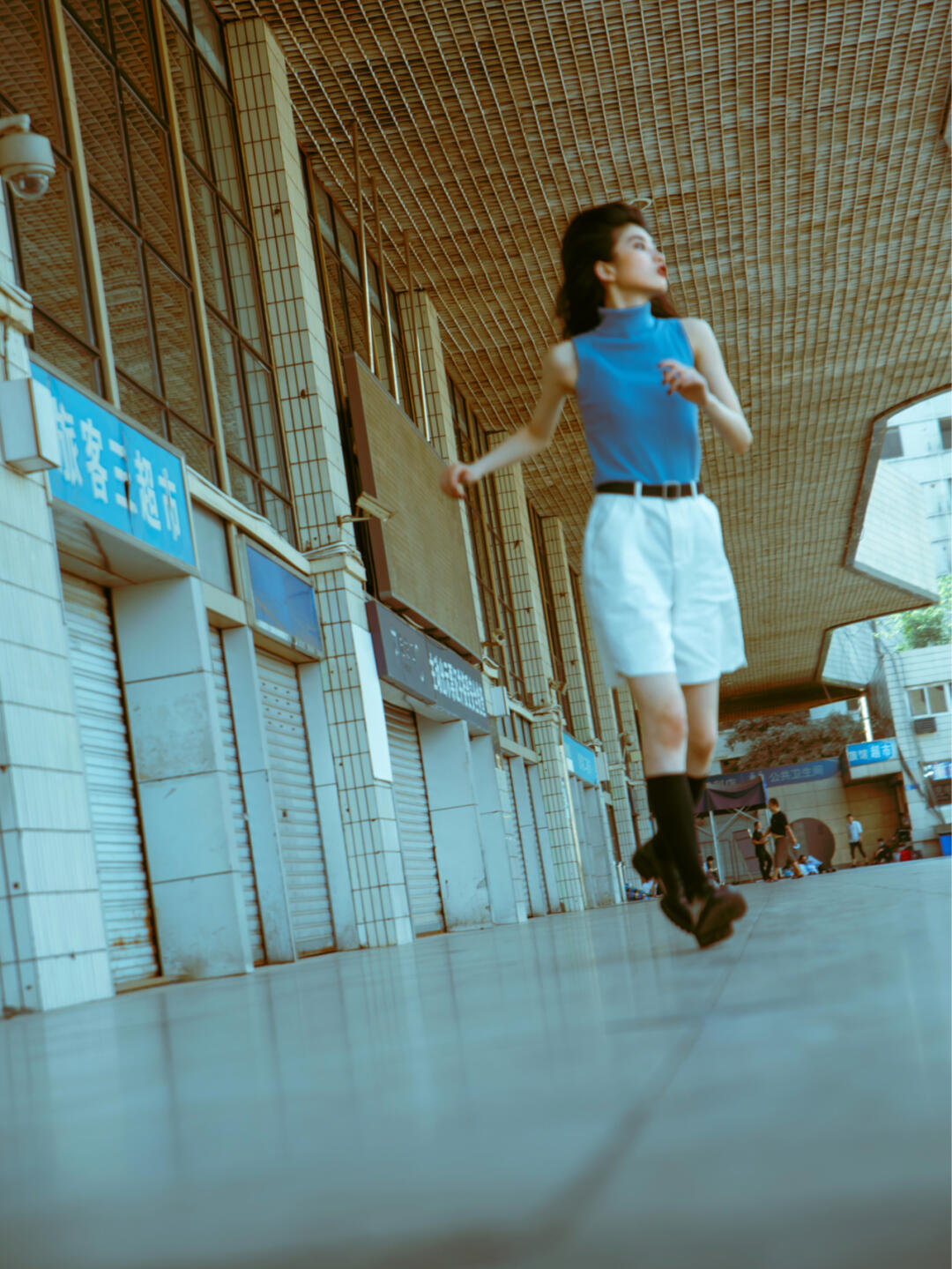 皇冠大扶梯 作为重庆最具特色的交通