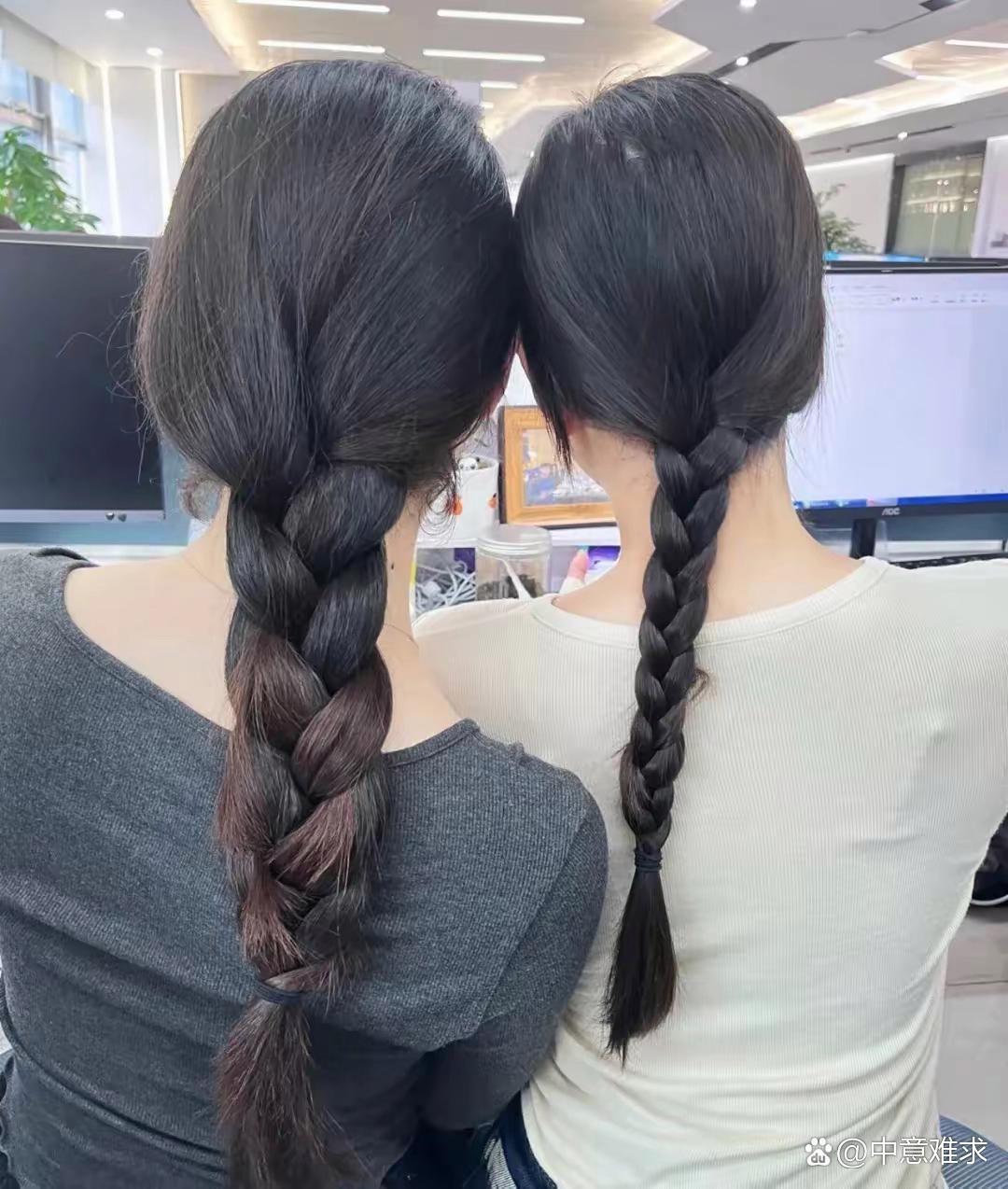 被新来的这位女同事的发量惊到了，真的羡慕的要死

她说她至少有十年都很少用洗发