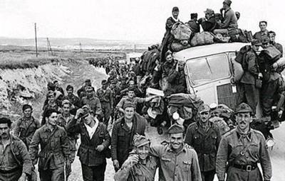 美英盟军北非登陆向突尼斯推进