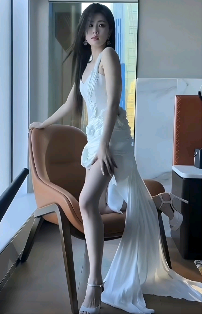 白鹿这双大长腿太迷人了，唯一遗憾的是不能拥有！